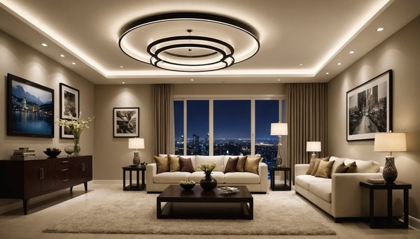 Découvrez les plafonniers salon : choix tendance et pratiques