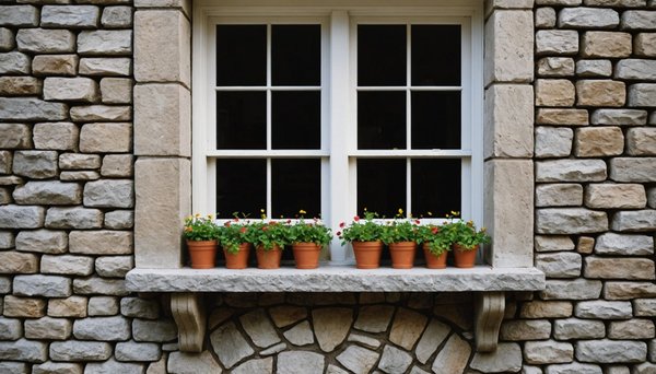 Revêtez vos fenêtres de charme grâce aux appuis en pierre reconstituée